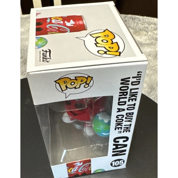 Funko Pop! Vinyl: Ad Icons - "I'd Like to Buy the World a Coke" Can #105 - Picture 2 of 5